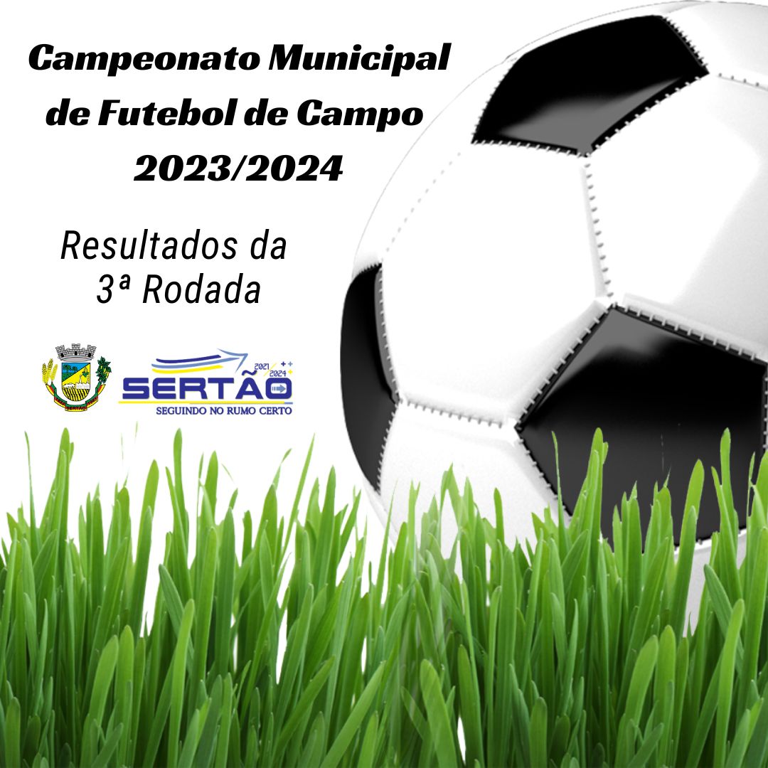 CONFIRA OS JOGOS DA 2ª RODADA DO CAMPEONATO DE ⚽️ FUTEBOL DE CAMPO  CATEGORIA 43 ANOS – Prefeitura Municipal de Santo Augusto